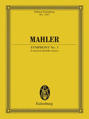 cover image of Symphony No. 3 D minor